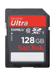Sandisk SDXC 128GB ULTRA CLASS 10