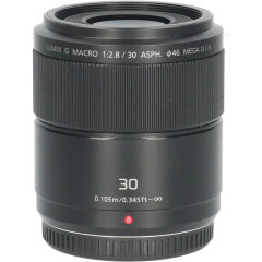 Tweedehands Panasonic Lumix G Macro 30mm f/2.8 ASPH Mega OIS CM5093