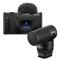 Sony ZV-1 II + Shotgun Microfoon