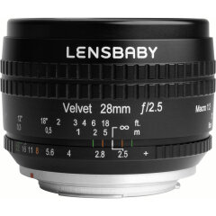 Lensbaby Velvet 28 Nikon F