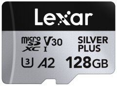 Lexar MicroSDXC Silver Plus UHS-1 128GB V30