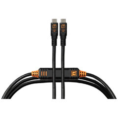 TetherTools Leverlock & Cable Kit Optima 10G 15' (4.6m) Straight to Straight, Non-Reflective Black