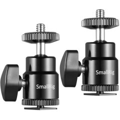 SmallRig 2059 1/4 Cam. Hot shoe Mount w/ Add. 1/4 Screw 2pcs