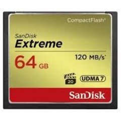 Sandisk CF 64GB Extreme 120MB/s 85MB write UDMA 7
