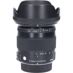 Tweedehands Sigma 17-70mm f/2.8-4.0 DC OS HSM Macro Contemporary Nikon CM4323