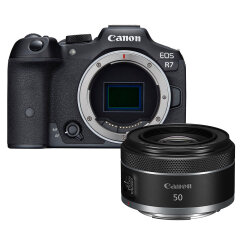 Cameraland Canon EOS R7 + RF 50mm f/1.8 STM aanbieding