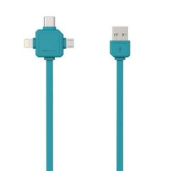 Allocacoc USB Kabel - USB-C Blauw