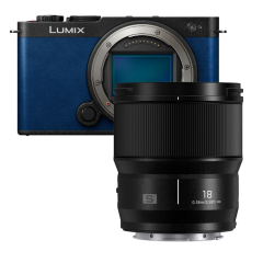 Panasonic Lumix S9 Blauw + 18mm f/1.8