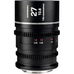 Laowa Nanomorph 27mm T2.8 1.5X S35 (Silver) (Cine) Sony E