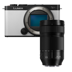 Panasonic Lumix S9 Wit + 70-300mm f/4.5-5.6 Macro O.I.S.