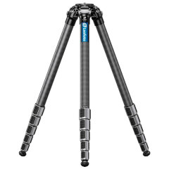 Leofoto Summit Series 6 Section Carbon Fiber Tripod With 75mm Video Bowl, LM-406CL