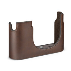 Leica Leren Half-Case Q3 - Donkerbruin