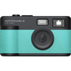IMPOSABLE X10 PRO Aqua Mint 12MP Screenless Retro Camera