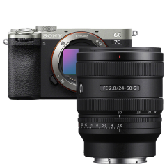 Sony A7C II Zilver + FE 24-50mm f/2.8 G