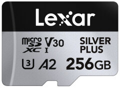Lexar MicroSDXC Silver Plus UHS-1 256GB V30