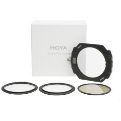 Hoya SQ100 Holder Kit (w/ Polarizer & Geared Adapters)