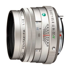 Pentax HD FA 77mm f/1.8 Limited Zilver