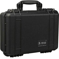 Peli™ (Protector) Case 1500 Black 42,5x28,4x15,5cm (plukschuim interieur)