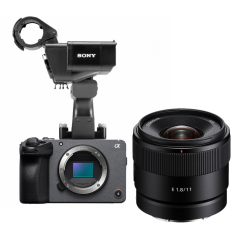 Sony FX30 + XLR hendel + 11mm