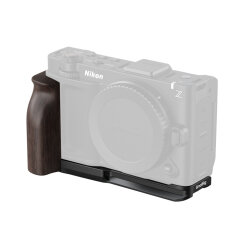 SmallRig 5906 L-Shaped Mount Plate With Wooden Handle For Nikon ZR