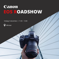 Canon EOS Roadshow 5 december