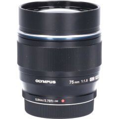 Tweedehands Olympus M.Zuiko Digital ED 75mm f/1.8 - Zwart CM3159