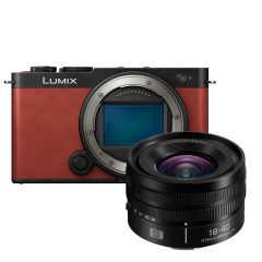 Panasonic Lumix S9 Rood + 18-40mm f/4.5-6.3