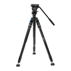 Sirui SVS60+S3 ONE-Step Carbon Fiber Height Adjustment Video Tripod