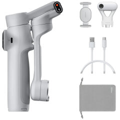 Insta360 Flow 2 AI Tracker Bundle / Stone Grey