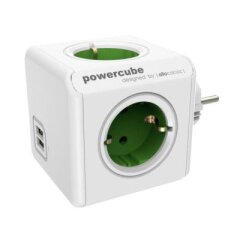 Allocacoc PowerCube Original USB Groen