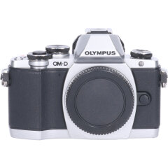 Tweedehands Olympus E-M10 body zilver CM3778