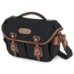 Billingham Hadley Small Pro - Black/Tan Canvas