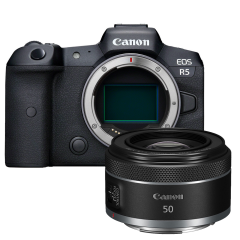 Canon EOS R5 + RF 50mm f/1.8 STM