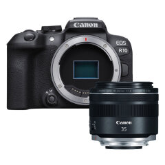 Cameraland Canon EOS R10 + RF 35mm F1.8 MACRO IS STM aanbieding