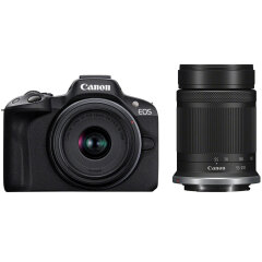 Cameraland Canon EOS R50 Body + RF-S 18-45 + RF-S 55-210 aanbieding