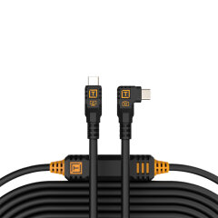 TetherTools TetherPro USB-C Recht naar USB-C Hoek 9.4 m Zwart