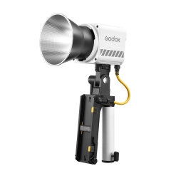 Godox ML60II BI Portable LED Light with AK-B01 Holding Handle and Battery Support Kit