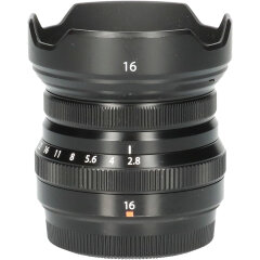 Tweedehands Fujifilm XF 16mm f/2.8 R WR black CM7337