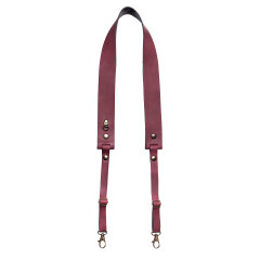 The Hantler Camera Neck strap Bordeaux red