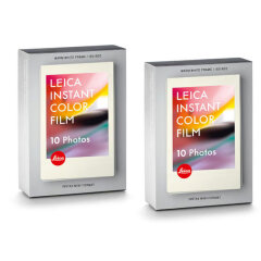 Leica Instant Color Film Warm White Double Pack