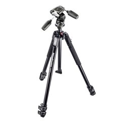 Manfrotto MK190X3-3W Alu Kit Incl. 804RC2 Pan/Tilt Head