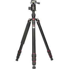 Tweedehands Redged TSA-427K Travel Tripod Alu + RNB-2N Balhoofd CM7354