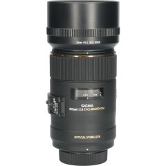 Tweedehands Sigma 105mm f/2.8 EX DG OS HSM Macro Nikon CM4968