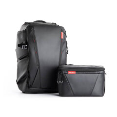 PGYTech OneMo Backpack 25L met uitneembare schoudertas Black
