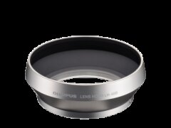 Olympus LH-48B Metal lens Hood 17/1.8 Zilver