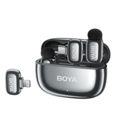 Boya Mini 2-01 (Grey) 1X RX USB-C + 1X RX Lightning + 2X TX