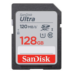 SanDisk SDXC Ultra 128GB 120MB/s CL10