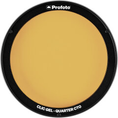 Profoto Clic Gel Quarter CTO