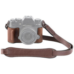 SmallRig 4710 Leather Half Case Kit For X-T50 Brown