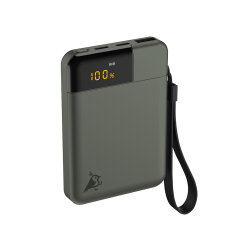 Aqiila Powerbird B5 Powerbank 5.000 mAh 12W mosgroen